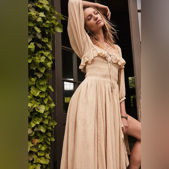 Free People Dresses & Skirts - NEW Free People Oasis Midi Dress M NWT